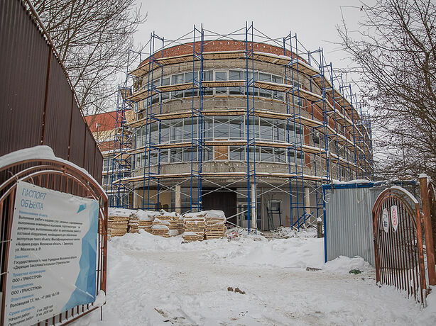 В звенигородской Академии дзюдо идет подготовка к монтажу воздуховодов и электрики В звенигородской Академии дзюдо идет подготовка к монтажу воздуховодов и электрики